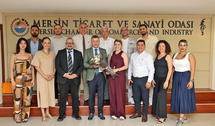 GİDERİK, Mersin Ticaret ve Sanayi Odası’nı ziyaret etti