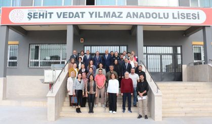 Kaymakam Akyüz'den Şehit Vedat Yılmaz Anadolu Lisesi'ne Ziyaret