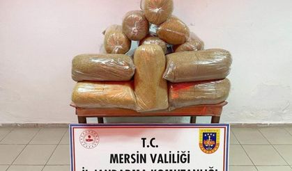Mersin'de 100 Kilo Kaçak Tütün Ele Geçirildi