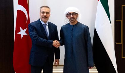 Bakan Fidan, Arap Mevkidaşı Al Nahyan ile görüştü