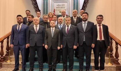 Bakan Gürlek, Nevşehir Valisi Ali Fidan ve Heyetiyle Bir Araya Geldi