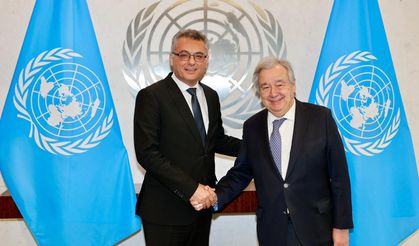 KKTC Lideri Erhürman’dan BM Teması