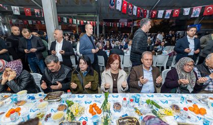 Toroslar’da binlerce kişilik iftar sofrası