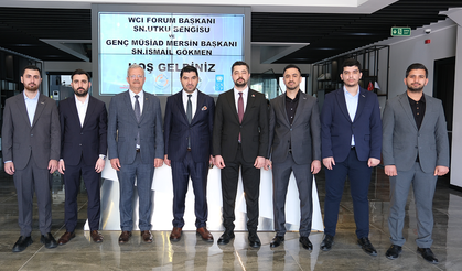 WCI Forum Başkanı Utku Bengisu ve Genç MÜSİAD Mersin heyetinden Model Fabrika’ya ziyaret