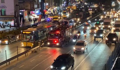 Bahçelievler’de metrobüsün üzerinden geçtiği kadın ağır yaralandı
