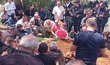 Gelin çiçeği, damadın mezarına konuldu