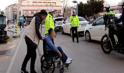 Engelli sürücü korsan taksicilik yaparken yakalandı