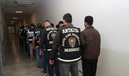 Dolandırıcılık şebekesine eş zamanlı baskın
