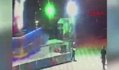 Lunapark kazasının görüntüleri ortaya çıktı