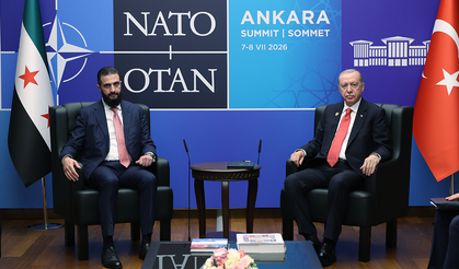Cumhurbaşkanı Erdoğan, Suriye Cumhurbaşkanı Şara’yı kabul etti
