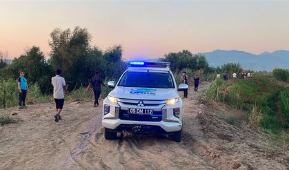Aydın’da nehirde kaybolan 2 çocuk için arama çalışması başlatıldı