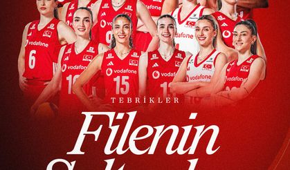 Cumhurbaşkanı'ndan Filenin Sultanları'na tebrik