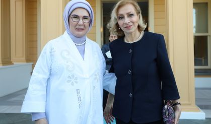 Emine Erdoğan, Lübnan Başbakanı'nın eşi Sahar Selam ile görüştü
