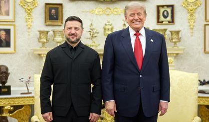 Trump, Zelenskiy ile Beyaz Saray'da görüştü