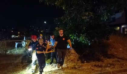 Yoldan çıkan otomobil araziye savrulup takla attı: 5 yaralı