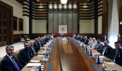 Cumhurbaşkanı Erdoğan, şehit ailelerini kabul etti