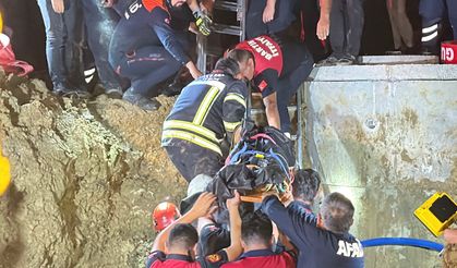 Su kuyusuna hortum bağlarken baba- oğul toprak altında kaldı