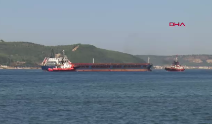 Çanakkale Boğazı’nda 142 metrelik gemi arızalandı