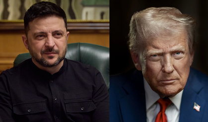 Zelenskiy ve Trump'tan dikkat çeken görüşme