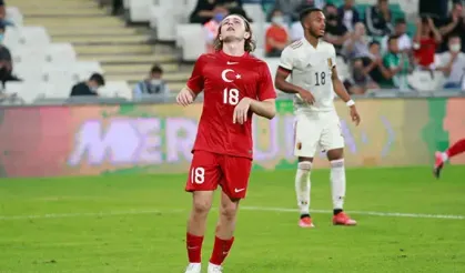 A Milli Takım, Belçika'ya 3-0 mağlup oldu