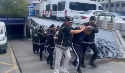 'Çirkinler' suç örgütüne operasyonda 5 gözaltı