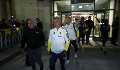 Fenerbahçe ekibi deplasman maçı için Rize'ye geldi