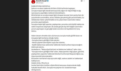 Sarıgül’den parti üyeliğini askıya alma kararı