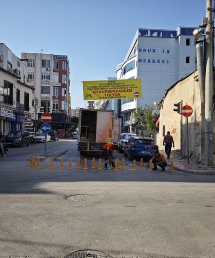 Silifke'de iki caddeye yeni düzenleme geldi