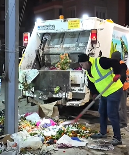 Anamur’da günlük 55 ton atık toplanıyor