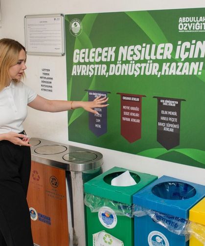 Yenişehir’de atıklar geleceğe dönüştü