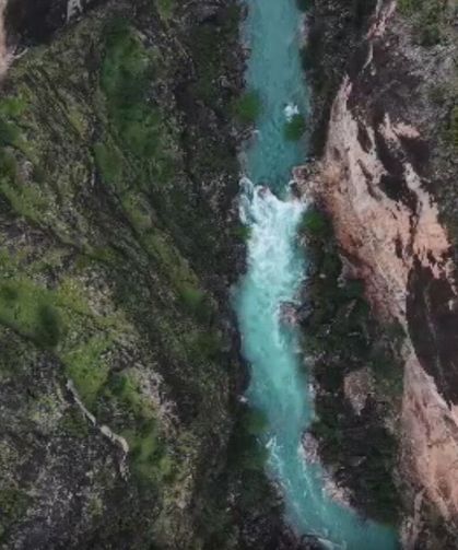 Gülnar’daki Gezende Kanyonu doğaseverleri büyülüyor