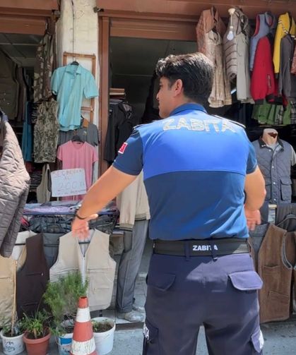 Tarsus’ta kaldırım işgallerine sıkı denetim