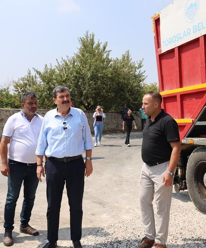 Toroslar’da yollar yenileniyor, mahalleler güzelleşiyor