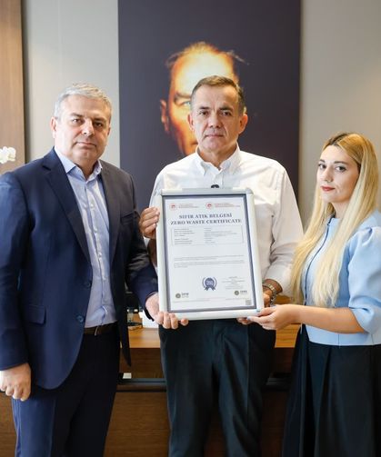 11 Bin ağaç kurtuldu, Sıfır Atık Belgesi verildi