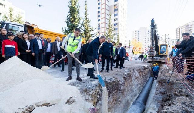 Mezitli'de İçme Suyu Altyapı Projesi'nin temeli atıldı