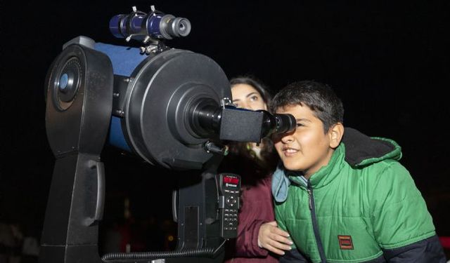 Mersin'de Gökyüzü Gözlem Etkinliği