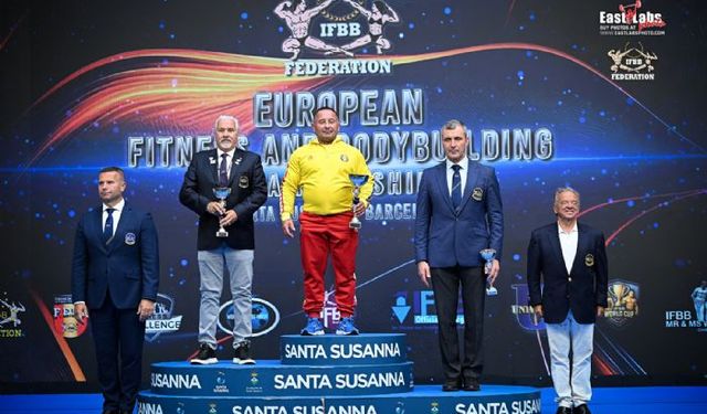 Mersinli sporculardan Avrupada gurur veren başarı
