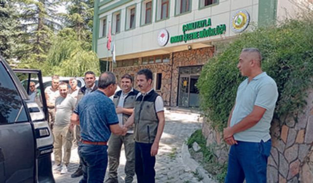 Bölge Müdürü Yalçın Çamlıyayla'da