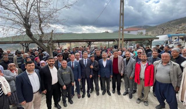 Sever, seçim çalışmalarına Gülnar'da devam ediyor