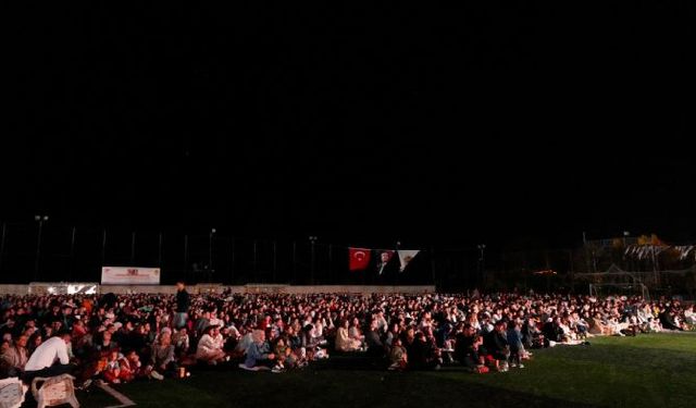 Alanya'da açık hava sinema festivali sona erdi