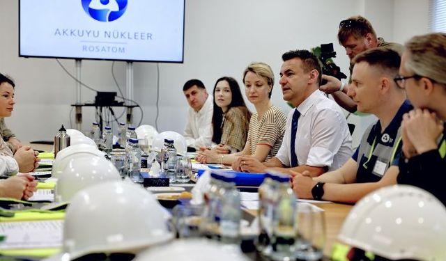 Rusya'nın önde gelen içerik üreticileri Akkuyu NGS, sahasını ziyaret etti