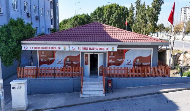 Tarsus Belediyesi Emekli Evi'ne büyük ilgi