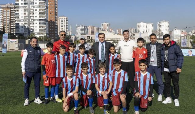 Yenişehir'de Trabzonspor futbol okulları turnuvası başladı