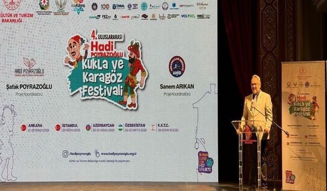 4'üncü Uluslararası Hadi Poyrazoğlu Kukla ve Karagöz Festivali başladı