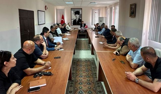 Mut'ta kayısı sezonu değerlendirme toplantısı