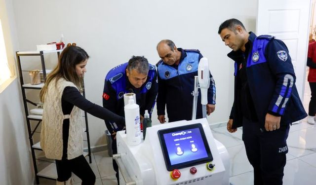 Yenişehir Belediyesi güzellik merkezlerinde denetimlerini sürdürüyor