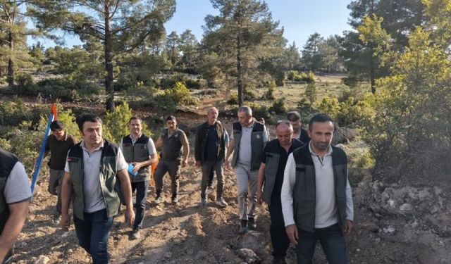 Muttaki arazi çalışmaları yerinde inceledi