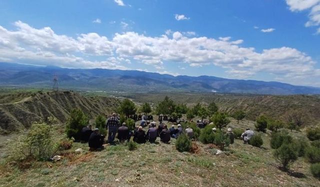 Kastamonu'da vatandaşlar yağmur duası etti