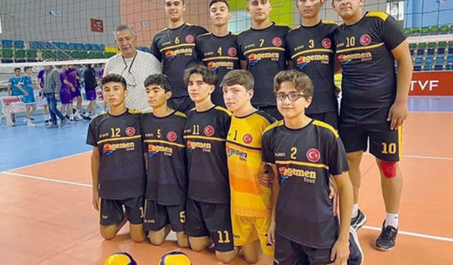Bozyazı Anadolu Lisesi voleybol turnuvasında ikinci oldu