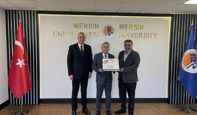 Erdemli TSO'dan Mersin Üniversitesi'ne ziyaret